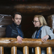 Kieran Culkin, J. Smith Cameron in Succession season two